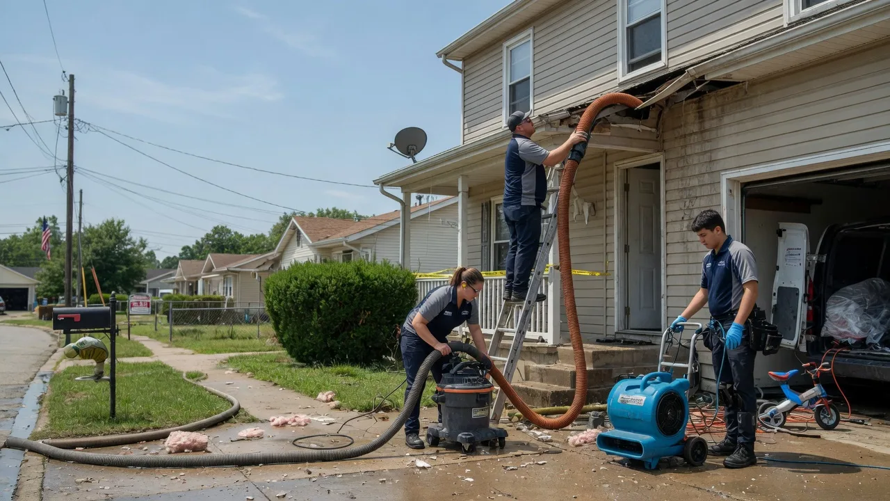 Water Damage Restoration in Fairbank, PA near me